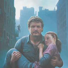 FAME: PEDRO PASCAL - ULYA STUZHUK FOIL VARIANT SDCC 2025 EXCLUSIVE KNIGHT OF COMICS EXCLUSIVE LTD 25