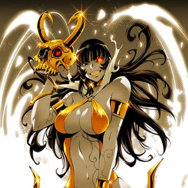 VAMPIRELLA #2 - GODTAIL COVER B VIRGIN VARIANT FANEXPO DALLAS KNIGHT OF COMICS EXCLUSIVE LTD 200