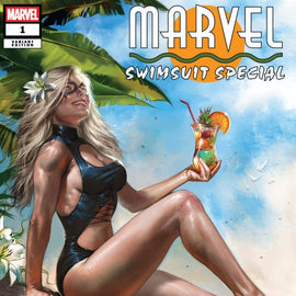 MARVEL SWIMSUIT SPECIAL FRIENDS FOES RIVALS 1 LUCIO PARRILLO TRADE VARIANT SDCC KNIGHT OF COMICS EXCLUSIVE LTD 3000
