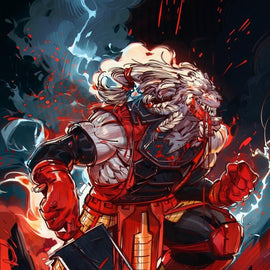 INVINCIBLE UNIVERSE BATTLE BEAST #5 - VIKTOR MILLER GAUSA VIRGIN NYCC 2025 KNIGHT OF COMICS EXCLUSIVE LTD 1000