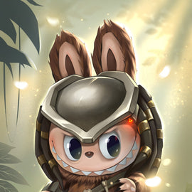 FAME: KASING LUNG CREATOR OF THE LABUBU - KATYA SINYUKHINA HUNTER MONSTER KNIGHT OF COMICS EXCLUSIVE