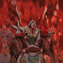 FAME: CHUGONG SOLO LEVELING - DONGHEE KIM TUSK COVER B METAL NYCC 2025 KNIGHT OF COMICS EXCLUSIVE