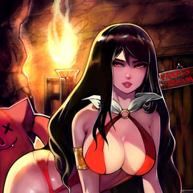 VAMPIRELLA #3 - SUKESHA RAY COVER A VIRGIN VARIANT KNIGHT OF COMICS EXCLUSIVE LTD 300