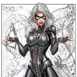 Blackcat Splatter Print
