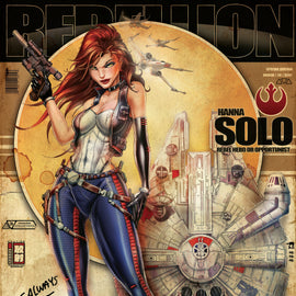 Retro Han Solo Print