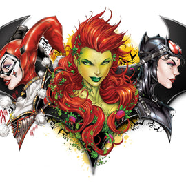 Gotham Sirens Bust Print