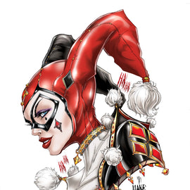 Harley Jester Bust Print
