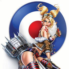 Harley Bullseye Print