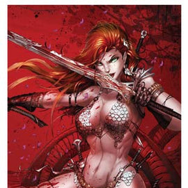 Red Sonja - Basilisk Art Print