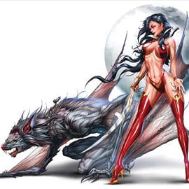 Vampirella - Familiar Art Print