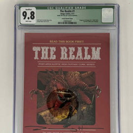 [Signed by Seth Peck] The Realm #1 CGC 9.8 Green Label Exclusive Secret Var
