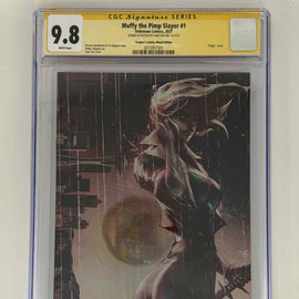 [Signed by Ivan Tao] [METAL] Muffy The Pimp Slayer #1 CGC 9.8 Yellow Label Ivan Tao Exclusive Virgin Var