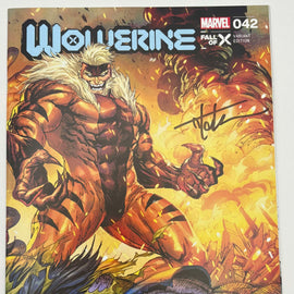 [Signed by Tyler Kirkham] WOLVERINE #42 UNKNOWN COMICS TYLER KIRKHAM EXCLUSIVE VAR [IN STOCK]