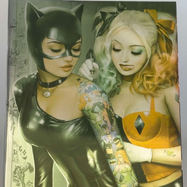 [Signed by Nathan Szerdy] [FOIL] HARLEY QUINN #31 NATHAN SZERDY (616) EXCLUSIVE CATWOMAN TATTOO FOIL VIRGIN VAR [IN STOCK]