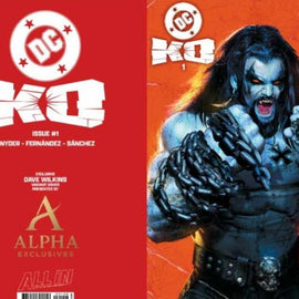 DC KO #1 Alpha Exclusives IN HAND Dave Wilkins Trade Variant