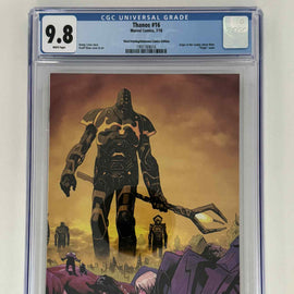 Thanos #14 CGC 9.8 Blue Label Geoff Shaw Exclusive Virgin Var