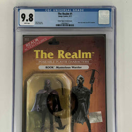 The Realm #1 CGC 9.8 Blue Label Haun Exclusive Action Figure Var