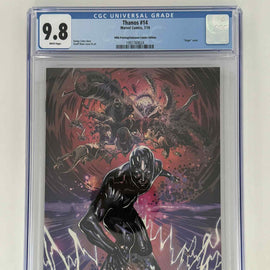 Thanos #15 CGC 9.8 Blue Label Geoff Shaw Exclusive Virgin Var