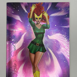 [Signed by Nathan Szerdy] [FOIL] PHOENIX #1 UNKNOWN COMICS NATHAN SZERDY MARVEL GIRL VIRGIN EXCLUSIVE SDCC 2024 VAR [IN STOCK]