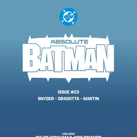 ABSOLUTE BATMAN #23 TYLER KIRKHAM CLAYFACE BATTLE DAMAGED EXCLUSIVE VAR (08/12/2026)