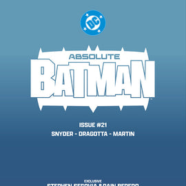 ABSOLUTE BATMAN #21 STEPHEN SEGOVIA EXCLUSIVE VIRGIN VAR (06/17/2026)