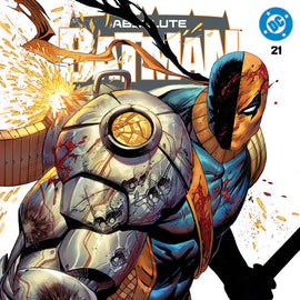 ABSOLUTE BATMAN #21 TYLER KIRKHAM EXCLUSIVE BATTLE DAMAGED DEATHSTROKE VAR (06/17/2026)
