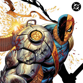 ABSOLUTE BATMAN #21 TYLER KIRKHAM EXCLUSIVE BATTLE DAMAGED DEATHSTROKE VIRGIN VAR (06/17/2026)