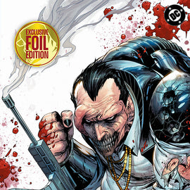 [FOIL] ABSOLUTE BATMAN #24 TYLER KIRKHAM BATTLE DAMAGED PENGUIN EXCLUSIVE VIRGIN VAR (09/23/2026)