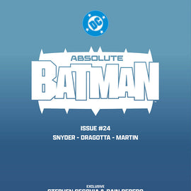 ABSOLUTE BATMAN #24 STEPHEN SEGOVIA EXCLUSIVE VIRGIN VAR (09/23/2026)