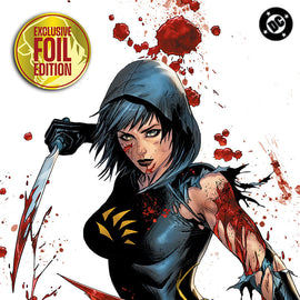[FOIL] ABSOLUTE CASSANDRA CAIN THE SHADOW'S HAND #1 (ONE SHOT) TYLER KIRKHAM BATTLE DAMAGED EXCLUSIVE VIRGIN VAR (09/09/2026) (09/16/2026)