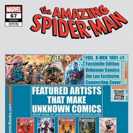 [FOIL] Amazing Spider-man #67 Unknown Comic Alexander Lozano Exclusive Virgin Var (02/12/2025)