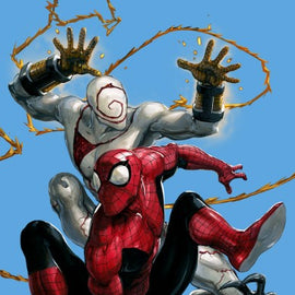 Amazing Spider-Man/Venom: Death Spiral #1 Clayton Crain Blue Full Art Chicago Fan Expo Exclusive