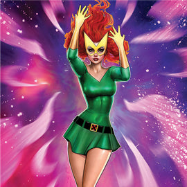 [Signed by Nathan Szerdy] [FOIL] PHOENIX #1 UNKNOWN COMICS NATHAN SZERDY MARVEL GIRL VIRGIN EXCLUSIVE SDCC 2024 VAR [IN STOCK]