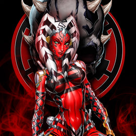 Apprentice Sith Smirk Metal Comic