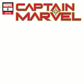 Captain Marvel #1 Unknown Comic Books Exclusive Blank 1/16/2019