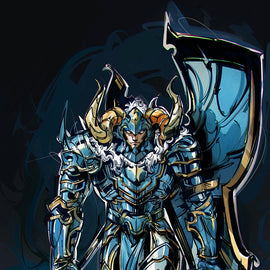 FAME: CHUGONG SOLO LEVELING - VIKTOR MILLER GAUSA IRON COVER A MEGACON 2026 EXCLUSIVE LTD 100