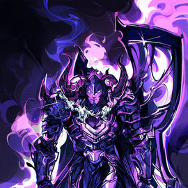FAME: CHUGONG SOLO LEVELING - VIKTOR MILLER GAUSA IRON COVER C MEGACON 2026 KNIGHT OF COMICS EXCLUSIVE LTD 50