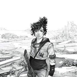 WHITE SKY #1 SECOND PRINTING - JEAN PAUL MAVINGA INK EDITION KNIGHT OF COMICS MEGACON 2026 EXCLUSIVE LTD 500