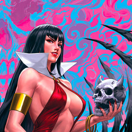 WITCHBLADE VAMPIRELLA #1 - SANTA FUNG COVER B VIRGIN VARIANT KNIGHT OF COMICS FAN EXPO DALLAS 2026 EXCLUSIVE LTD 500