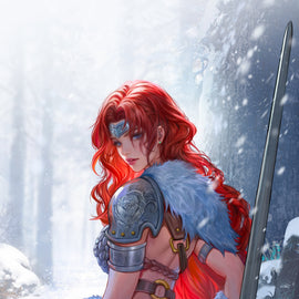 RED SONJA SHE-DEVIL WITH A SWORD #3 - FAN YANG COVER A VIRGIN VARIANT KNIGHT OF COMICS SDCC 2026 EXCLUSIVE LTD 250