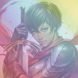 TRIBUTE KENTARO MIURA CREATOR OF BERSERK - KATYA SINYUKHINA COVER A FOIL KNIGHT OF COMICS FANEXPO NEW ORLEANS 2026 EXCLUSIVE LTD 30