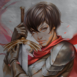 TRIBUTE KENTARO MIURA CREATOR OF BERSERK - KATYA SINYUKHINA COVER A METAL KNIGHT OF COMICS FANEXPO NEW ORLEANS 2026 EXCLUSIVE LTD 10