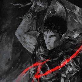 TRIBUTE KENTARO MIURA CREATOR OF BERSERK - SHIMHAQ COVER B METAL FANEXPO NEW ORLEANS KNIGHT OF COMICS EXCLUSIVE LTD 10