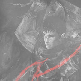 TRIBUTE KENTARO MIURA CREATOR OF BERSERK - SHIMHAQ COVER B WHITE METAL FANEXPO NEW ORLEANS KNIGHT OF COMICS EXCLUSIVE LTD 10