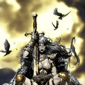 SONJA REBORN #5 - RUDY AO & MARCIAL TOLEDANO COVER B KNIGHT OF COMICS MEGACON 2026 EXCLUSIVE LTD 150