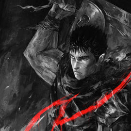 TRIBUTE KENTARO MIURA CREATOR OF BERSERK - SHIMHAQ COVER B FANEXPO NEW ORLEANS KNIGHT OF COMICS EXCLUSIVE LTD 100