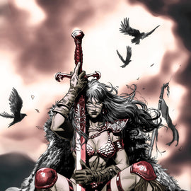 SONJA REBORN #5 - RUDY AO & MARCIAL TOLEDANO COVER C KNIGHT OF COMICS MEGACON 2026 EXCLUSIVE LTD 100