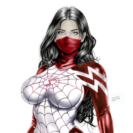 WAIFU CHRONICLES #1 - GHOST SPIDER COSPLAY - TIM GRAYSON COVER C KNIGHT OF COMICS EXCLUSIVE LTD 100