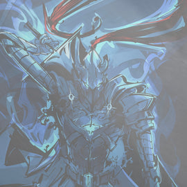 FAME: CHUGONG SOLO LEVELING - VIKTOR MILLER GAUSA IGRIS COVER C FOIL FANEXPO NEW ORLEANS KNIGHT OF COMICS EXCLUSIVE LTD 15