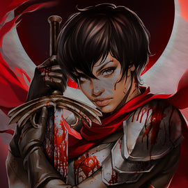 TRIBUTE KENTARO MIURA CREATOR OF BERSERK - KATYA SINYUKHINA COVER C METAL KNIGHT OF COMICS FANEXPO NEW ORLEANS 2026 EXCLUSIVE LTD 10
